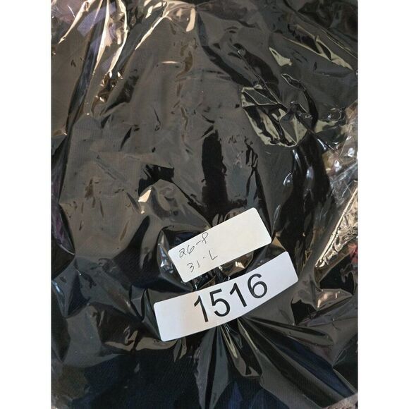 Dark blue black 1/4 zippull over sweater Striped Collar accent grandma grandpa - Picture 10 of 10